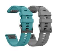 GMJGCIRVC For Forerunner 935 Watch Band Silicone Watch Strap Replacement for Fenix 5/Fenix 5 Plus/Fenix 6/Fenix 6 Pro/Forerunner 935/945/Approach S60/Quatix 5