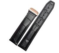 GMJGCIRVC For Watchbands Genuine Leather Watch Strap 20mm 22mm Folding Buckle Leisure Business Cow Bracelet