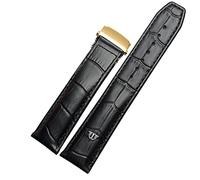 GMJGCIRVC For Watchbands Genuine Leather Watch Strap 20mm 22mm Folding Buckle Leisure Business Cow Bracelet