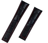 GMJGCIRVC Genuine Leather Bracelet Cowhide Watch Band 20mm 22m For Tag Strap For Heuer CARRERA Monaco AQUARACER Watchband Folding Buckle
