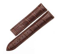 GMJGCIRVC Genuine Leather Watch Strap for Omega Watch wristband 19mm 20mm 22mm Deployant Clasp Black Brown Watchband Bracelet