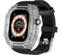 GMJGCIRVC Kit de mod Mod de banda de Silicone Sport Watch de Silicone Sport, para Ultra 8 7 6 5 4 SE 44 mm 45 mm de 49 mm reemplazar la correa de reloj