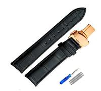 GMJGCIRVC Leather Watchband For suitable for TISSOT Mens Watch Strap