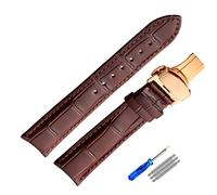GMJGCIRVC Leather Watchband For suitable for TISSOT Mens Watch Strap