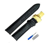 GMJGCIRVC Leather Watchband For suitable for TISSOT Mens Watch Strap
