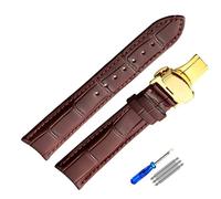 GMJGCIRVC Leather Watchband For suitable for TISSOT Mens Watch Strap