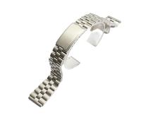 GMJGCIRVC Mira la correa de 19 mm de cierre plegable de acero inoxidable, brazalete reemplazable, accesorio de herramienta de liberación rápida Ei