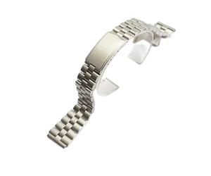 GMJGCIRVC Mira la correa de 19 mm de cierre plegable de acero inoxidable, brazalete reemplazable, accesorio de herramienta de liberación rápida Ei