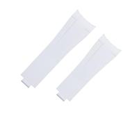 GMJGCIRVC Para GMT Natural Gubasto Start Store Glide Hebilla de extremo curvado de 20 mm bandas de fluororruber