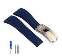 GMJGCIRVC Rubber Watch Strap For Tudor Wristband Black Blue Green Waterproof Silicon Watches Band Bracelet 20mm 21mm