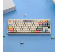 GMK-teclas de lona Dye Sub Keycap XDA PBT para teclado mecánico Gaming 75% teclas de colores Wooting minimalismo Retro personalizado DIY Canvas