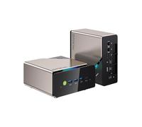 GMKtec EVO-T1 AI Mini PC Intel Ultra 9 285H, 64 GB DDR5, SSD M.2 PCIe 4.0 de 2 TB, 99 Tops, Mini Gaming PC con Oculink | Dual 2.5G LAN | USB 4.0 | Pantalla Cuádruple 8K, para el hogar y la Oficina