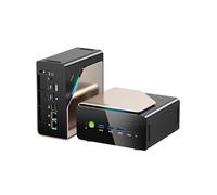 GMKtec EVO-T1 Mini-PC AI Ultra 9 285H (hasta 5,4 GHz) 64GB DDR5 (32GBx2) SSD PCIe 4.0 de 1TB (máx. 128GB + 24TB) Mini Ordenador para Juegos, 3 ranuras de expansión M.2, Oculink, Pantalla Quad-Screen
