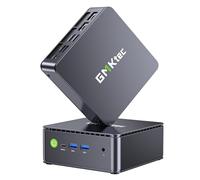 GMKtec G11 Mini PC con AMD Ryzen Embedded R2514, Soporte de 3 años, 4C/8T hasta 3,7 GHz(Beats 4300U), 16GB DDR4 256GB SSD PCIe 3.0, Dual LAN 2.5G, WiFi 6E, Triple Pantalla 4K, para Oficina/NAS/Router