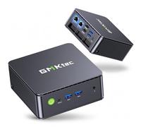 GMKtec G11 Mini PC con AMD Ryzen Embedded R2514, soporte de 3 años, 4C/8T hasta 3,7 GHz (beats 4300U), 16GB DDR4 512GB SSD PCIe 3.0, Dual LAN 2.5G, WiFi 6E, Triple pantalla 4K, para oficina/NAS/router