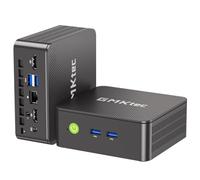 GMKtec G3 Ultra Mini PC, Intel Pentium Gold 7505 a 3,5 GHz, 16 GB LPDDR4x 3200 MHz + SSD de 256 GB, Mini Ordenador con Dos Ranuras M.2, Wi-Fi 6, Doble HDMI 4K, Ethernet Gigabit, Windows 11 Pro