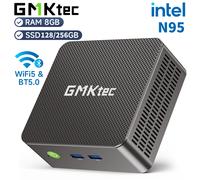 GMKtec G3S Mini PC Intel Alder Lake N95 Windows 11 Pro Mini PC 8GB DDR4 128/256GB PCIe M.2 SSD WiFi 5 BT5.0 computadora de escritorio N95 EU Plug