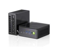 GMKtec Gaming Mini PC K8 Plus AMD Ryzen 7 8845HS (8C/16T, hasta 5,1 GHz) 16 GB de RAM DDR5 512GB SSD, Ordenador de Escritorio Oculink/Dual Nic 2,5G/WiFi 6E/BT5.2/HDMI 2.1/USB4/USB3.22 + USB2.0