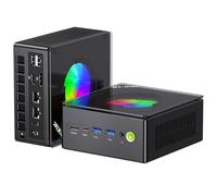 GMKtec Mini PC AMD Ryzen 5 W11 Pro 3500U (Rendimiento Superior a 4300U/N150/N100/N95 4C/8T 4.50 GHz), Miniordenador G10, 16 GB de RAM DDR4 + SSD PCIe 3.0x4 de 256 GB, WiFi 5, USB 3.2, USB-C, BT 5.0