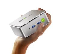 GMKtec Mini PC AMD Ryzen 5 W11 Pro 3500U (Rendimiento Superior a 4300U/N150/N100/N95 4C/8T 4.50 GHz), Miniordenador G10, 16 GB de RAM DDR4 + SSD PCIe 3.0x4 de 512 GB, WiFi 5, USB 3.2, USB-C, BT 5.0