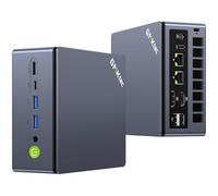 GMKtec Mini PC, AMD Ryzen 7 Pro 6850U (8C/16T, hasta 4,7 GHz), M7 Ultra 32 GB DDR5 RAM 512 GB M.2 SSD, Mini PC Gaming con AMD Radeon 680M, Puerto OCuLink, Dual LAN 2.5G, USB4, HDMI 2.1, USB-C