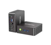 GMKtec Mini PC Intel 12.Gen N95 (Turbo 3,4 GHz), 8 GB RAM 2666 MHz + 256 GB M.2 SSD Computadora de Escritorio, 3X USB 3.2, Doble Salida HDMI 4K@60Hz/WiFi 5 BT5.0/RJ45 Ethernet Nucbox G3S