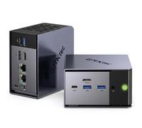 GMKtec Mini PC K16 AMD Ryzen 7 7735HS (8K/16T jusqu'à 4,75 GHz) Micro PC Avec 64 Go DDR5 6400, SSD PCIe 3.0 1 To Avec Double LAN 2,5 G, OcuLink, Triple écran 4K (HDMI 2.0 + DP 1.4 + Type C), AMD 680M