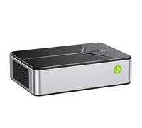 GMKtec Mini PC NAS Intel N150 Dual Boot System Desktop Computer 12GB DDR5 64GB EMMC+1TB SSD, 4*M.2 NVMe ranuras, Dual NIC 2.5G, USB-C/USB 3.2 10Gbps, almacenamiento conectado a la red G9