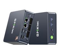 GMKtec Nucbox M5 Plus Mini PC Gaming - Mini computadora AMD Ryzen 7 5825U con 32GB (2x16GB) DDR4, SSD PCIe 3.0 de 512GB, Micro PC con Doble LAN 2,5G y Triple Pantalla - Negro