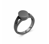 GMLRTOSPT Anillo de urna para Cenizas, elipse, joyería de cremación, Acero Inoxidable, Recuerdo para Cenizas de Humanos y Mascotas, para Mujeres y Hombres, 5 Unidades, Negro