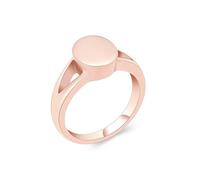 GMLRTOSPT Anillo de urna para Cenizas, elipse, joyería de cremación, Acero Inoxidable, Recuerdo para Cenizas de Humanos y Mascotas, para Mujeres y Hombres, 5 Rosas