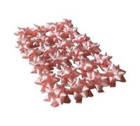GMM Lazos decorativos adhesivos para nacimiento, rosetas de 6,5 cm, juego de 24 unidades, decoración para recuerdos y regalos de bebé (rosa)