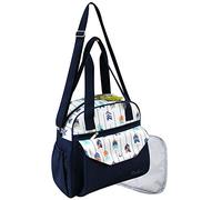 GMMH 2150 - Conjunto de bolsa para bebé (2 piezas, cambiador, bolsa para pañales, bolsa para bebé), color beige