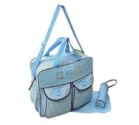 GMMH XXL 3 tlg bebé Colour azul claro bolsa cambiador con accesorios bolsa de bolsa para pañales sucios bebé de viaje selección de colour