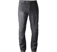 GMS Atlanta Regular Vaqueros de moto, negro, Talla 40/34