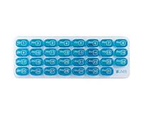 GMS Brand 31 Day Monthly Pill Organizer Tray with Daily Pop-out Pods (1 Count) by GMS