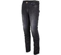 GMS Cobra Vaqueros de moto, negro, tamaño 44 para Hombres