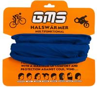 GMS Cotton Calentador de cuello, Azul, Talla única