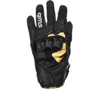 GMS Curve Guantes de motocicleta, negro-amarillo, tamaño 2XL para Hombres