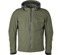 GMS Falcon Neo Chaqueta Textil de Motocicleta Impermeable, verde, tamaño 5XL para Hombres