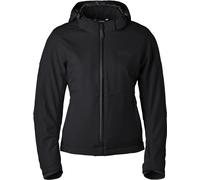 GMS Falcon Neo Softshell Chaqueta impermeable para motocicletas, negro, tamaño XS para Mujer