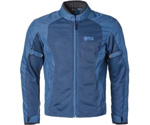 GMS Fiftysix.7 Chaqueta textil de moto, azul, tamaño S para Hombres