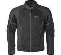 GMS Fiftysix.7 Chaqueta textil de moto, negro, Talla M