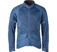 GMS FiftySix.7 Long Chaqueta Textil Moto, Azul, Talla XL
