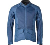 GMS FiftySix.7 Long Giacca tessile da moto, blu, 4XL