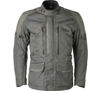 GMS Gear Neo WP Man Chaqueta textil de moto impermeable, verde, tamaño M para Hombres