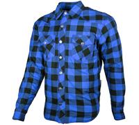 GMS-Moto Jaguar, camisa/chaqueta textil S male Negro/Azul