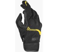 GMS Jet-City Guantes de moto, negro-amarillo, tamaño L para Hombres