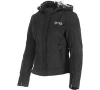 GMS Luna Chaqueta softshell de motocicleta para damas, negro, tamaño L para Mujer