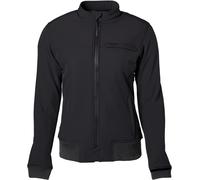 GMS Metropole impermeable Chaqueta textil de motocicleta para mujer, negro, Talla M